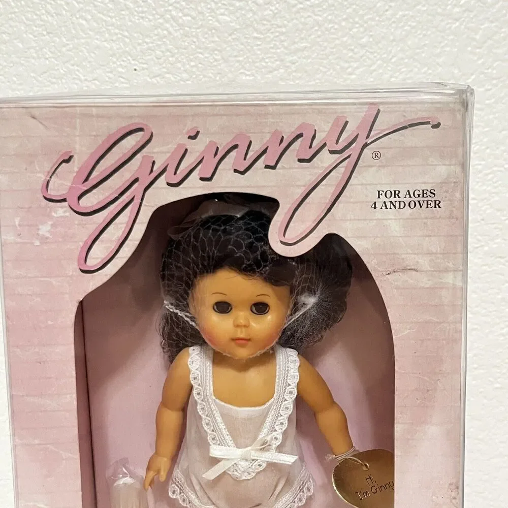 Vintage Vogue Dolls Dress Me Ginny Brunette Brown Hair Brown Eyes Doll 1995 NEW
